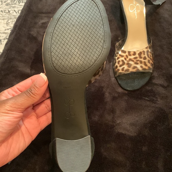 Jessica Simpson Sharron Block Heel leopard print - Picture 3 of 4